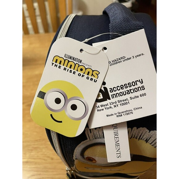 NEW MINIONS‎ The Rise of GRU Insulated LUNCH Bag / Box Accessory Innovations - Picture 3 of 5